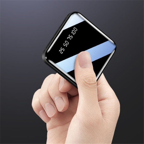 PocketCharge 20000mAh Power Bank with LED Display Mirror Style