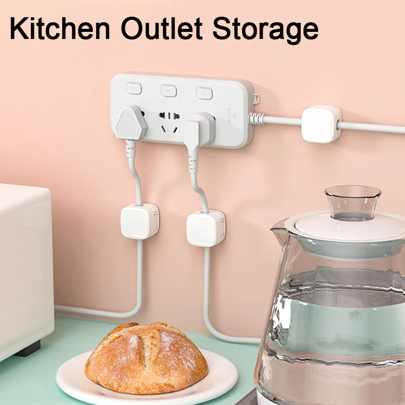Snap & Organize Wires with Adjustable Magnetic Holders