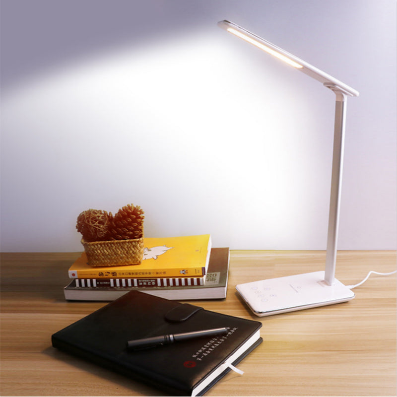 SmartFold LED Desk Lamp with Wireless Charging Stand