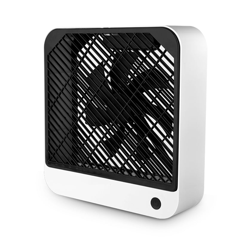 Square Simple Household USB Charging Fan