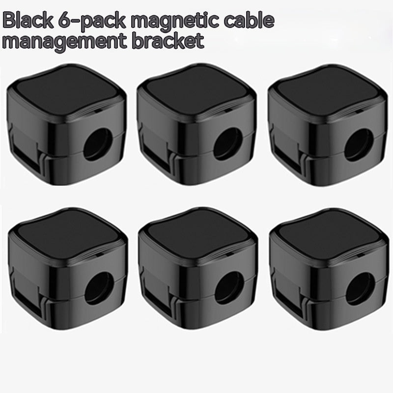Snap & Organize Wires with Adjustable Magnetic Holders