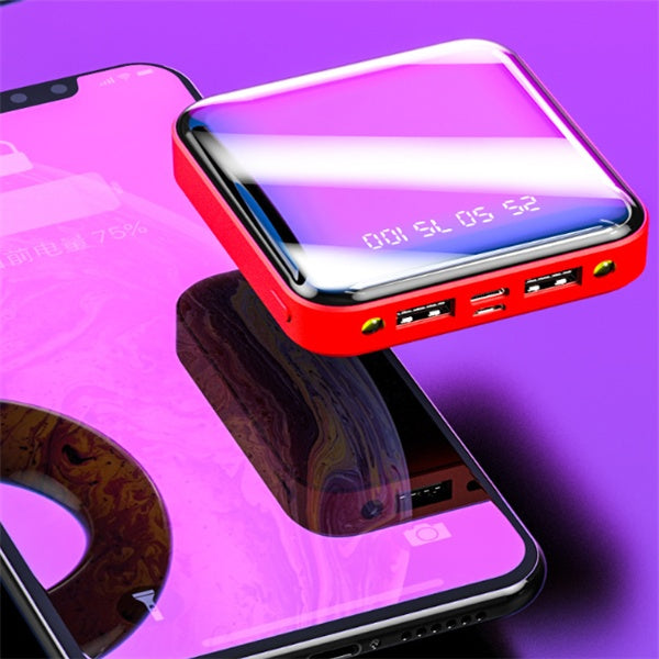 PocketCharge 20000mAh Power Bank with LED Display Mirror Style