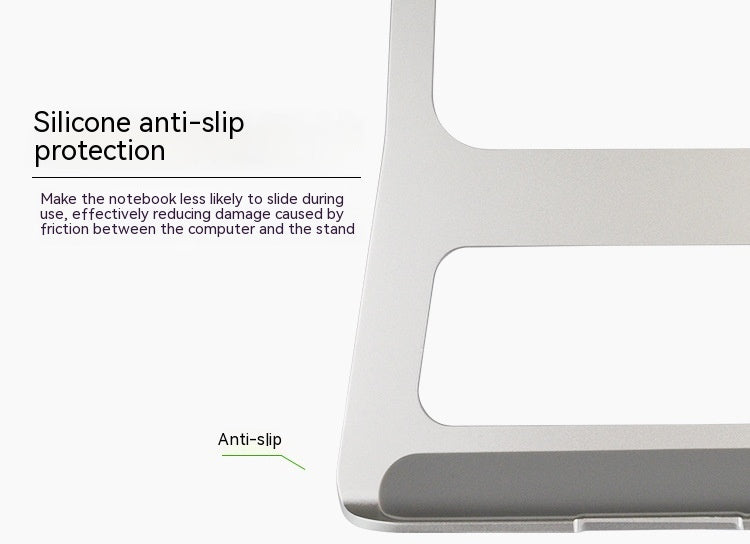 Foldable Aluminium Laptop Stand for Comfort Anywhere