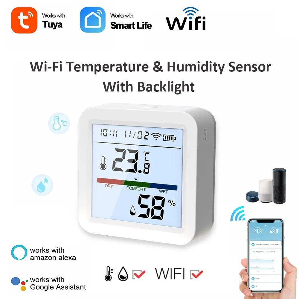Smart Home Temperature Sensor for Real-Time Comfort