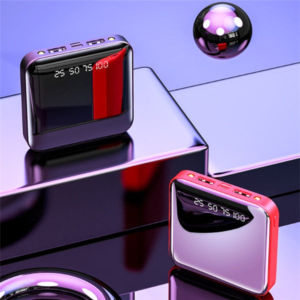 PocketCharge 20000mAh Power Bank with LED Display Mirror Style