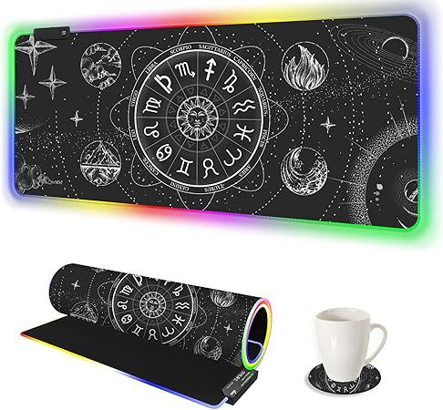 Glow Up Your Desk with RGB Gaming Mouse Pad