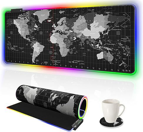 Glow Up Your Desk with RGB Gaming Mouse Pad