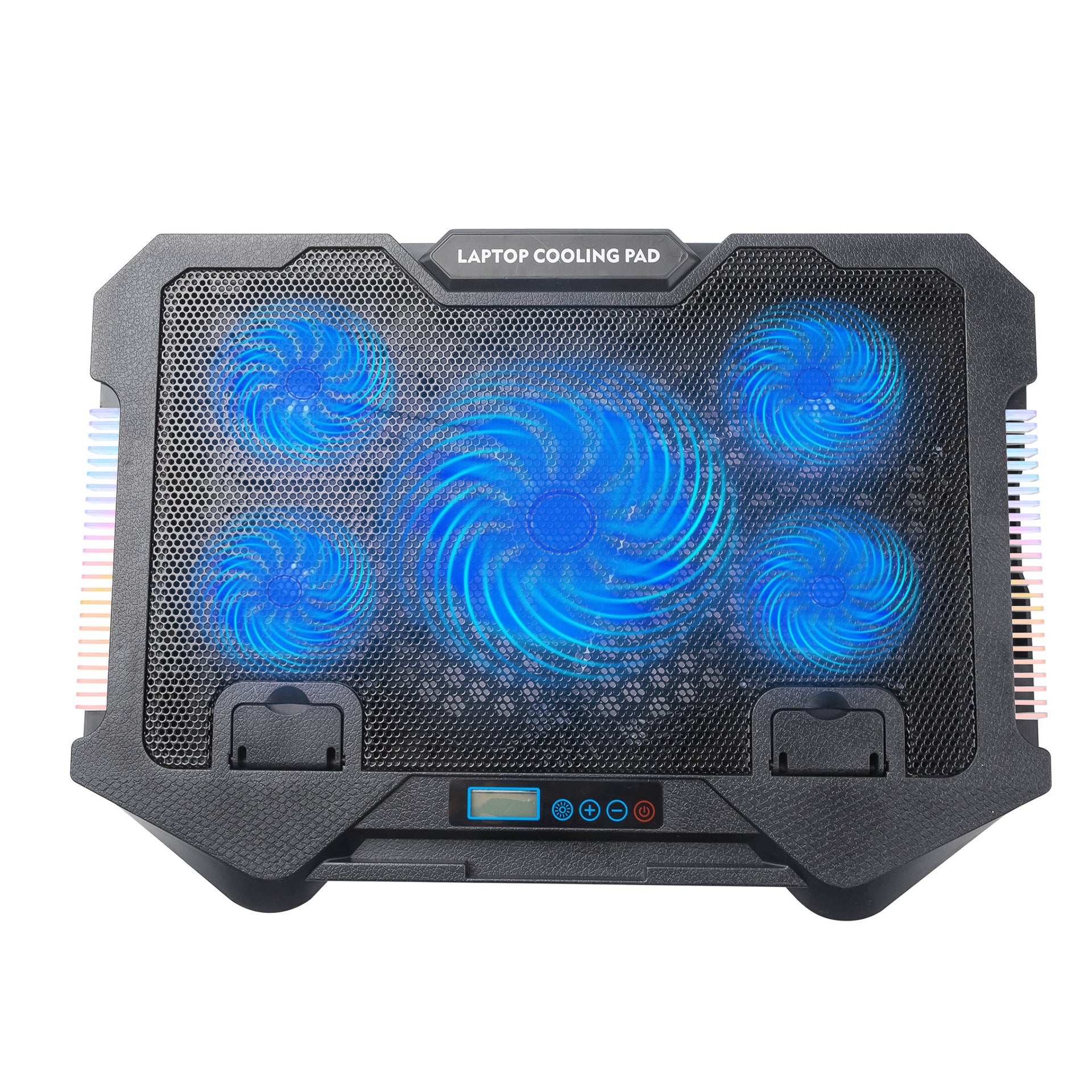 CoolFlow RGB Laptop Cooling Pad – Fast Quiet Cooling