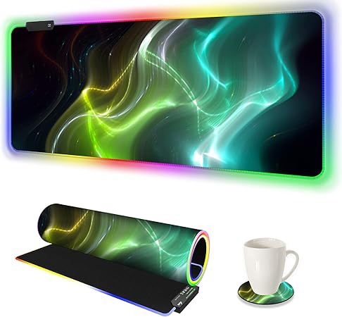 Glow Up Your Desk with RGB Gaming Mouse Pad