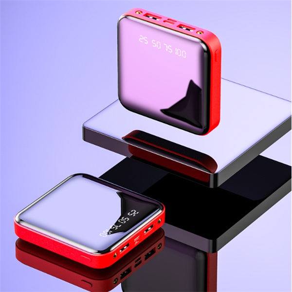PocketCharge 20000mAh Power Bank with LED Display Mirror Style