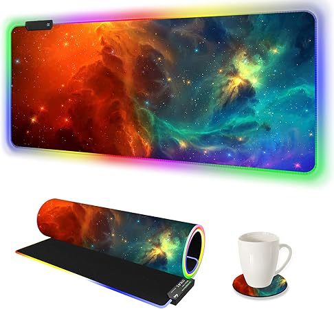 Glow Up Your Desk with RGB Gaming Mouse Pad