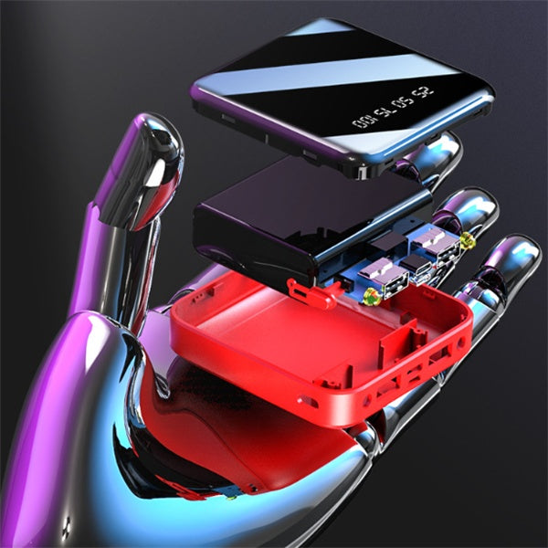 PocketCharge 20000mAh Power Bank with LED Display Mirror Style