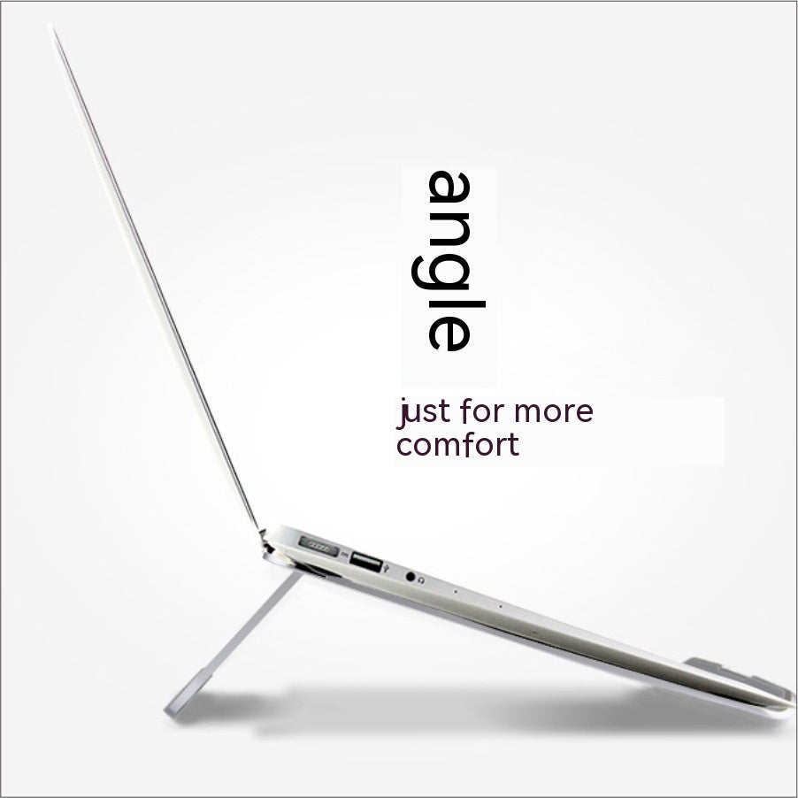 Foldable Aluminium Laptop Stand for Comfort Anywhere