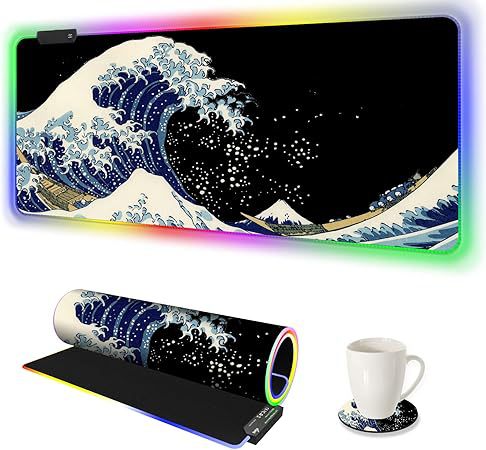 Glow Up Your Desk with RGB Gaming Mouse Pad