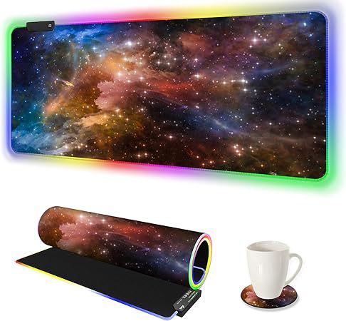 Glow Up Your Desk with RGB Gaming Mouse Pad