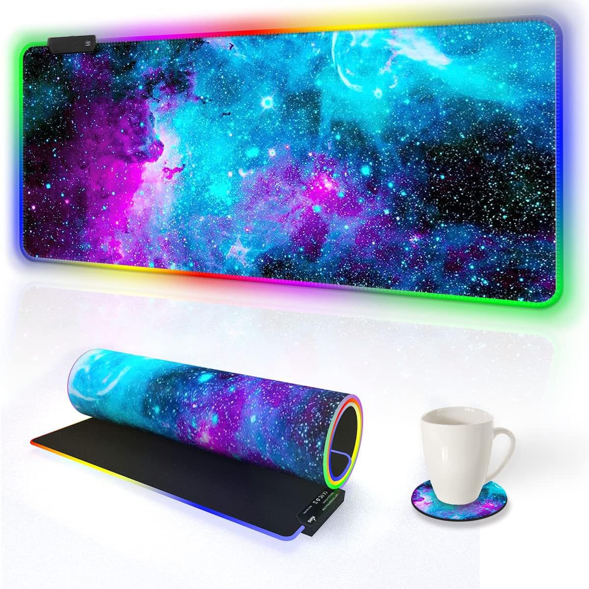 Glow Up Your Desk with RGB Gaming Mouse Pad