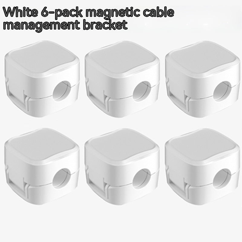 Snap & Organize Wires with Adjustable Magnetic Holders