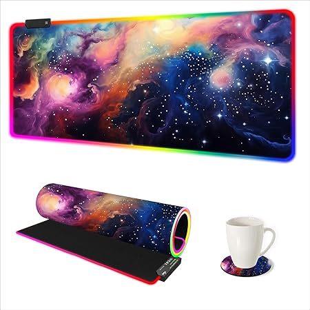 Glow Up Your Desk with RGB Gaming Mouse Pad