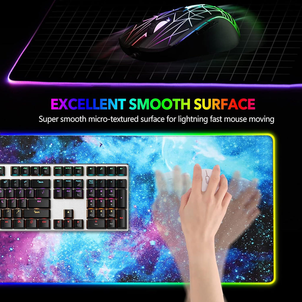 Glow Up Your Desk with RGB Gaming Mouse Pad