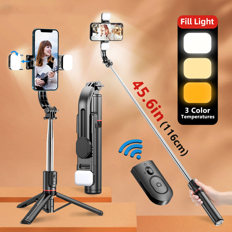 All-in-One Bluetooth Selfie Stick Tripod for Easy Photos