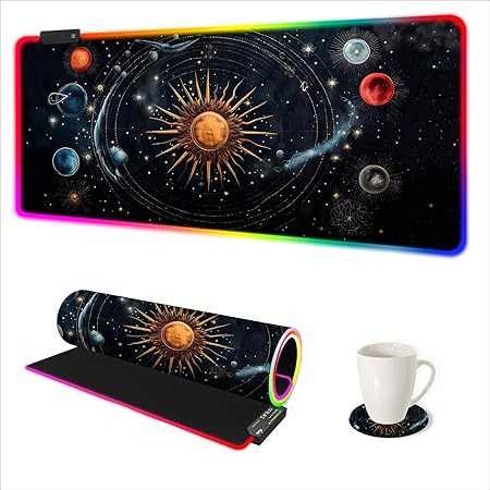 Glow Up Your Desk with RGB Gaming Mouse Pad